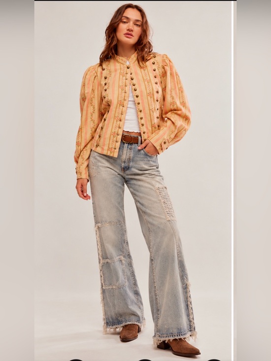 Free People Tops - FREE PEOPLE SOREL COTTAGE JACKET RETAIL $169
